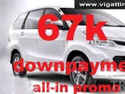 toyota avanza 1.5 g at 67k dp all-in promo
