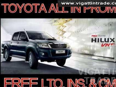 Toyota Hilux E MT 128k DP All in Promo! Sure Approval!