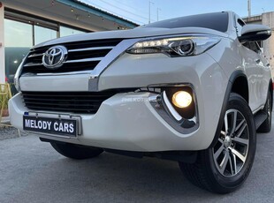 Casa Maintain. Low Mileage. Factory Plastic Intact Toyota Fortuner V AT Pearl White