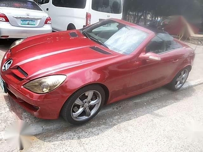 2004 Mercedes Benz Slk 350 red for sale