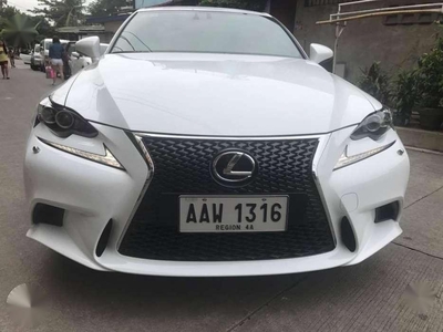 2014 Lexus IS F350 Automatic White For Sale