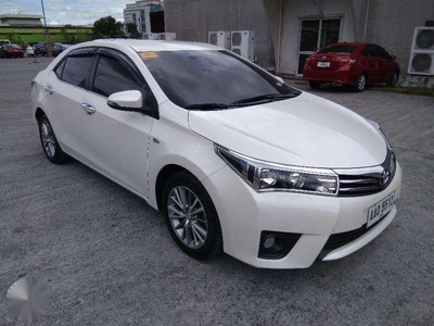 2015 Toyota Altis 1.6V automatic Pearl white FOR SALE