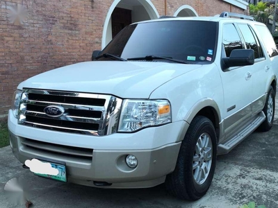 Ford Expedition 2008 Armored AT White For Sale