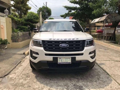 Ford Explorer 2016 Sports Edition 3.5 4x4 White For Sale