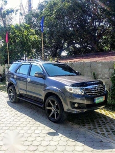 Fortuner G variant 2006 Facelifted to 2014 unit