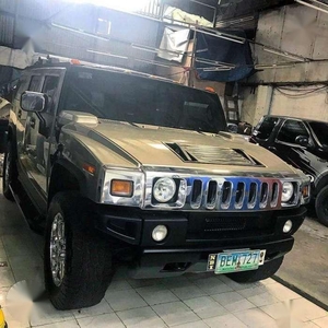 Hummer H2 2004 AT Silver SUV For Sale