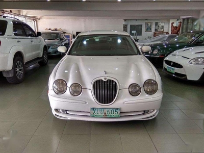 Jaguar S Type 2003 White Sedan For Sale