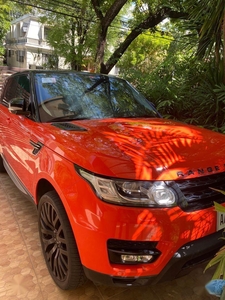 Orange Land Rover Range Rover Sport for sale in Pasig