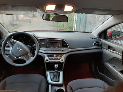 Red Hyundai Elantra 2018 for sale in Davao
