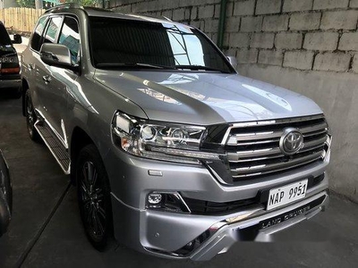 Sell Silver 2018 Toyota Land Cruiser at 7000 km in Quezon City