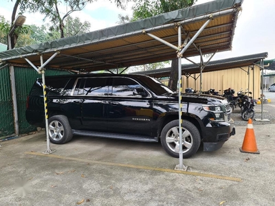 Selling Black Chevrolet Suburban 2017 in Quezon