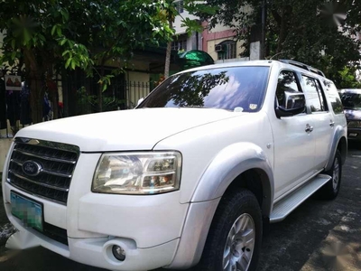 White Ford Everest 2008 FOR SALE