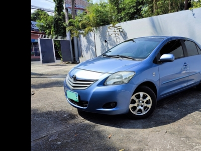 Blue Toyota Vios 2010 Sedan at Automatic for sale in Parañaque