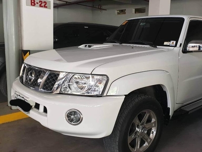 White Nissan Patrol 2017 for sale in Mandaue City