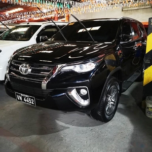Black Toyota Fortuner 2017 for sale in Manila
