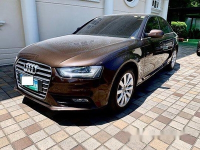 Brown Audi A4 2013 at 67000 km for sale