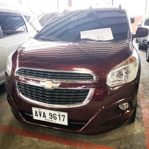 Red Chevrolet Spin 2015 Manual Gasoline for sale