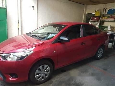 Red Toyota Vios 2017 at 8000 km for sale