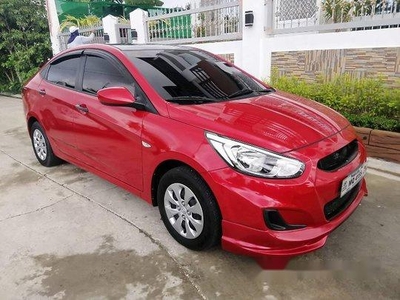 Sell Red 2016 Hyundai Accent at 30000 km