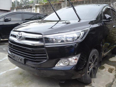 Selling Black Toyota Innova 2017 Manual Diesel at 12800 km in Manila