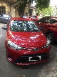 Selling Red Toyota Vios 2016 Manual Gasoline