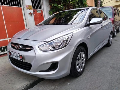 Selling Silver Hyundai Accent 2016 Sedan Automatic Gasoline at 11000 km in Manila