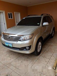 Selling Silver Toyota Fortuner 2012 at 100000 km