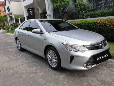 Silver Toyota Camry 2016 Automatic Gasoline for sale