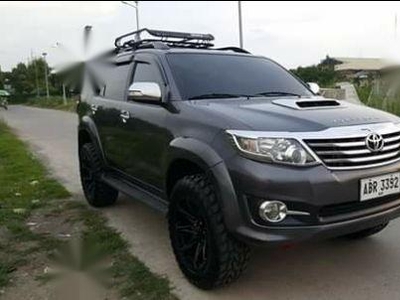 Toyota Fortuner 2015 Manual Diesel for sale in Manila