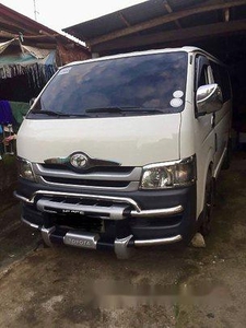 White Toyota Hiace 2010 Manual Diesel for sale