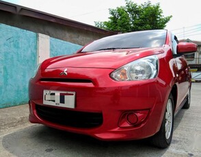 2nd Hand Mitsubishi Mirage 2015 Hatchback at Manual Gasoline for sale in Cavite City