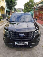 Selling Black Ford Explorer 2017 Automatic Gasoline at 20000 km