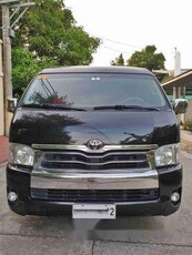 Selling Black Toyota Hiace 2018 Automatic Diesel at 19000 km