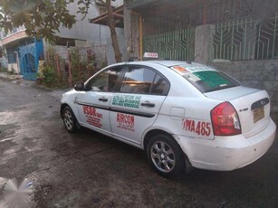 Taxi with franchise 2009 Hyundai Accent diesel