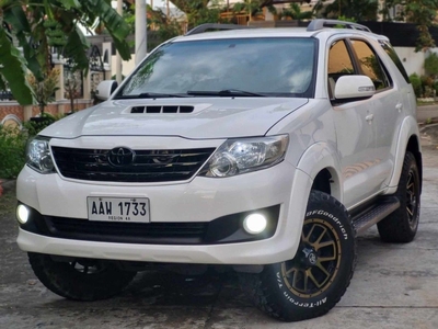 Sell White 2014 Toyota Fortuner in Caloocan