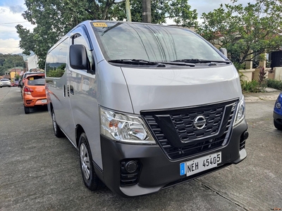 Silver Nissan Nv350 urvan 2015 Van at Manual for sale in Manila