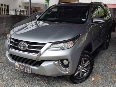 Silver Toyota Fortuner 2017 for sale in Antipolo
