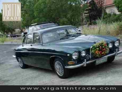 The 67 Customized Jaguar 420G in a 2007 as a rented wedding car