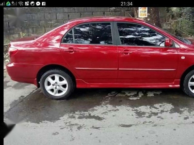 2004 Toyota Corolla Altis G AT Red For Sale