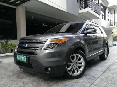 2013 Ford Explorer 4x4 V6 AT Gray SUV For Sale