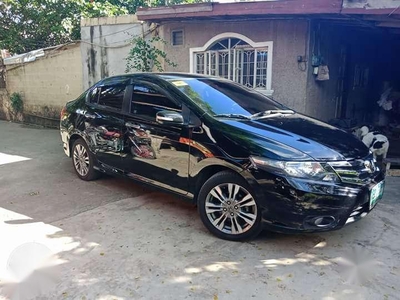 2014 Honda City 1.5E AT Black Sedan For Sale