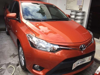 2017 Toyota Vios 1.3 E Manual Orange for sale