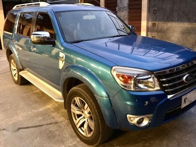 Ford Everest 4X2 DSL AT 2010 Blue For Sale