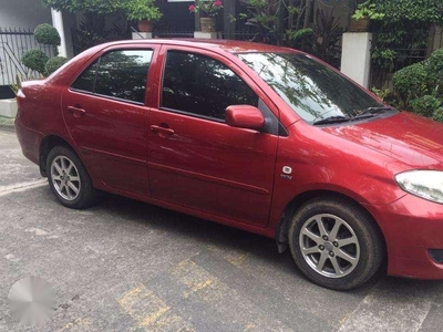 Fresh Toyota Vios 2006 Manual Red For Sale