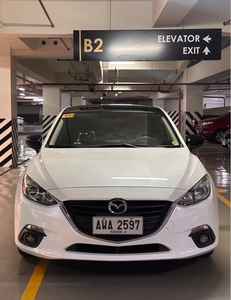 Sell White 2015 Mazda 3 in Mandaluyong