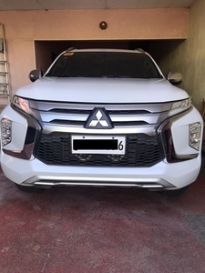 Sell White 2020 Mitsubishi Montero sport in Quezon City