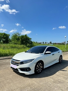 Selling Pearl White Honda Civic 2017 in Malabon