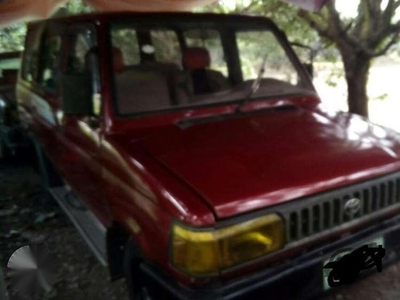 Toyota Tamaraw FX GL MT Red For Sale