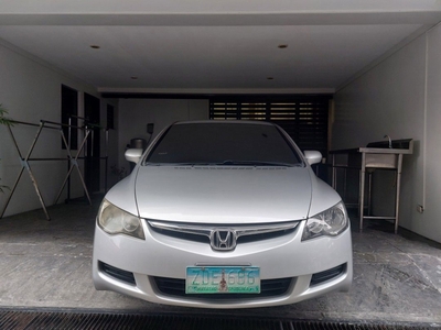 White Honda Civic 2007 for sale in Quezon City