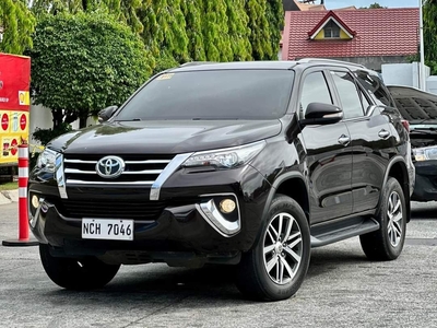 White Toyota Fortuner 2016 for sale in Manila